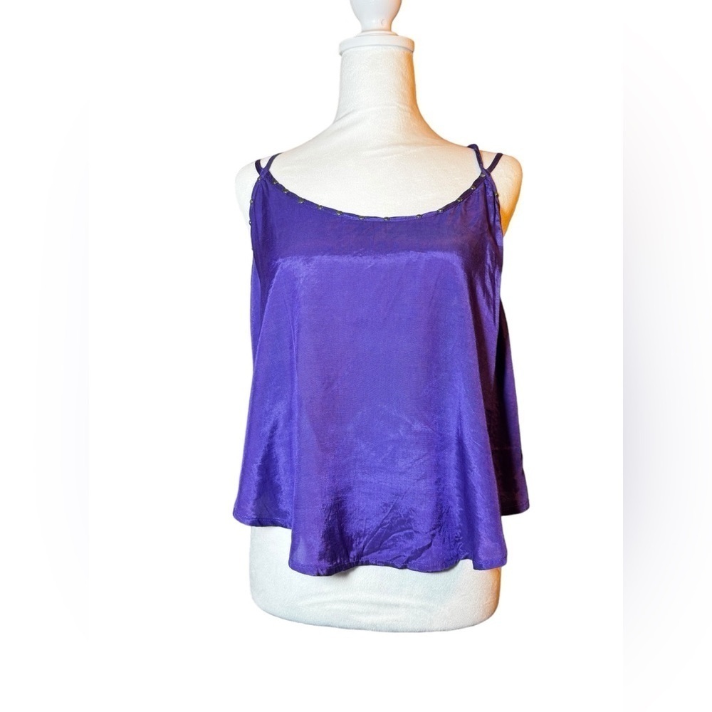 Free People Studded Strappy Halter Tank M